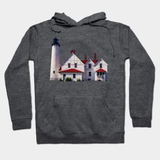 Point Iroquois Lighthouse Hoodie